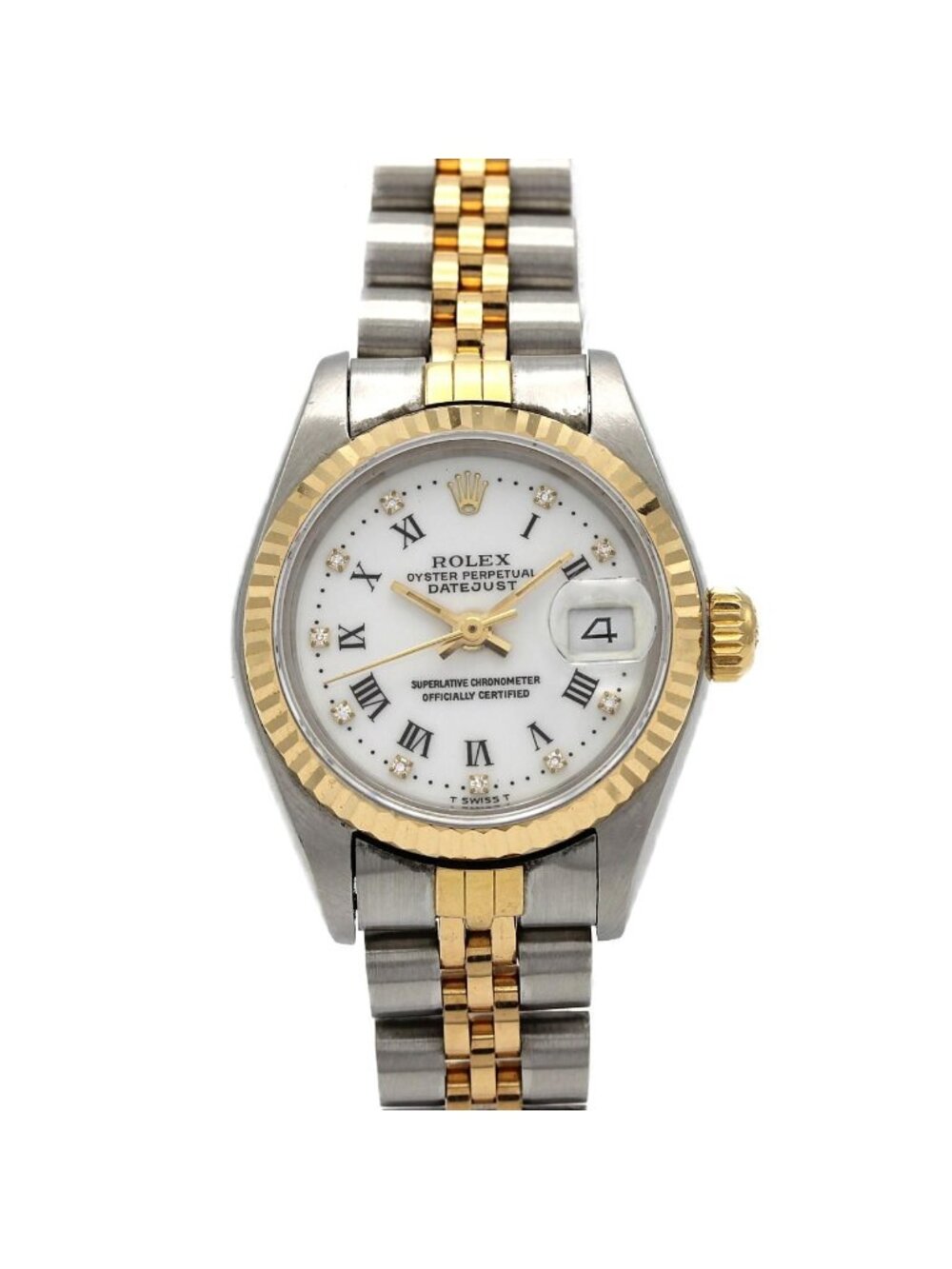 Rolex Datejust Stainless Steel Yellow Gold Automatic